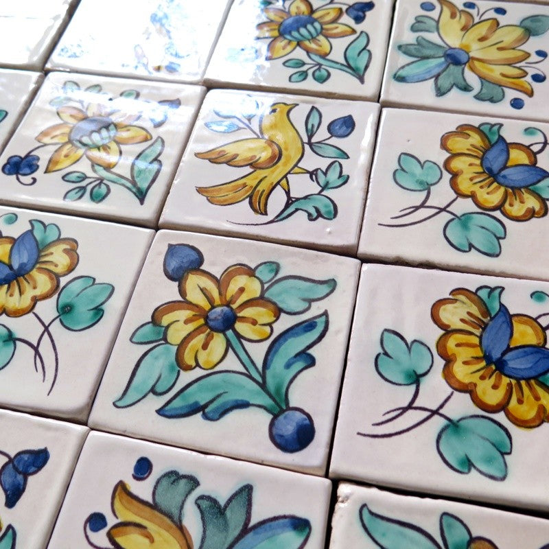 12 Azulejos Olambrillas 7,5x7,5 cm