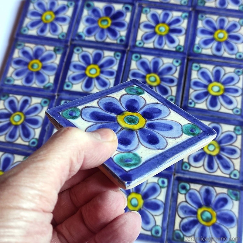 20 azulejos 7,5x7,5 cm