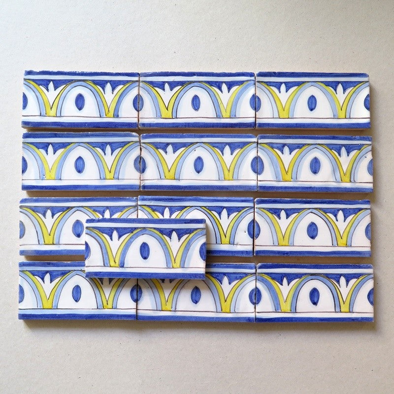 13 cenefas 13x6,5 cm