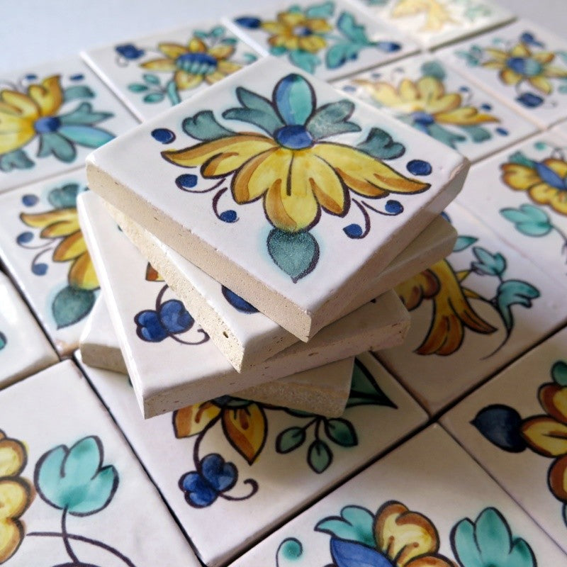 24 azulejos 7,5x7,5 cm