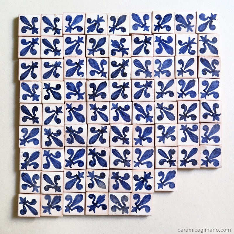 50 azulejos 5x5 cm Medievales