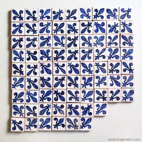 50 azulejos 5x5 cm Medievales