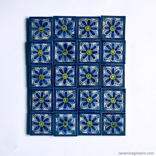 20 azulejos 7,5x7,5 cm