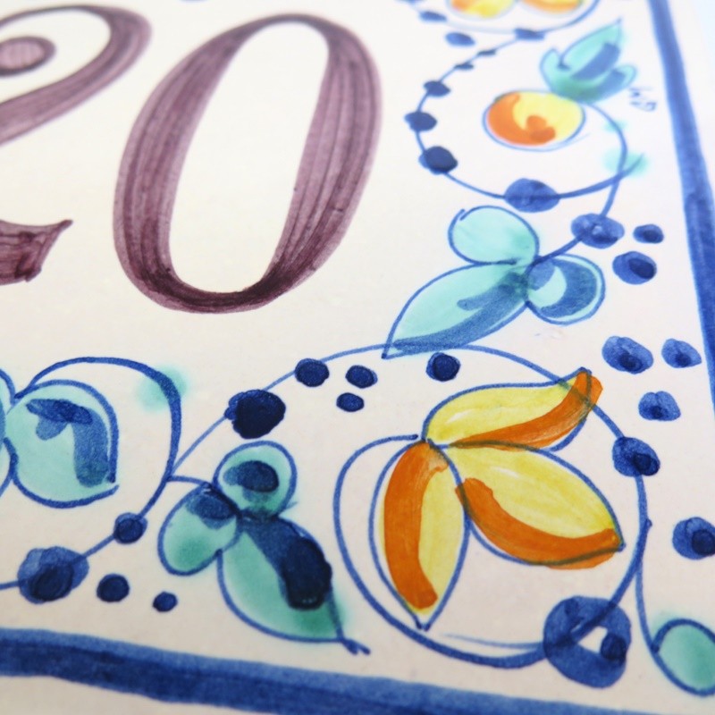 Azulejo Número