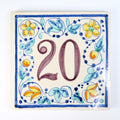 Azulejo Número
