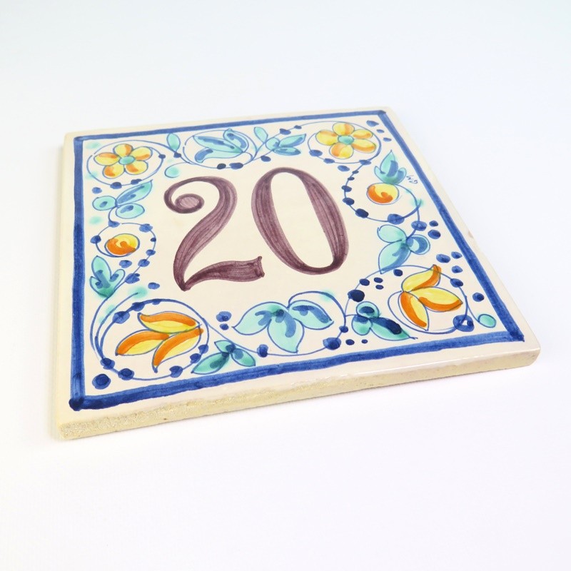 Azulejo Número