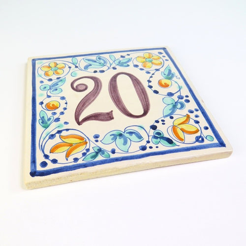Azulejo Número