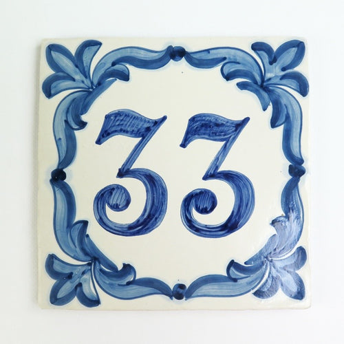 Azulejo Número