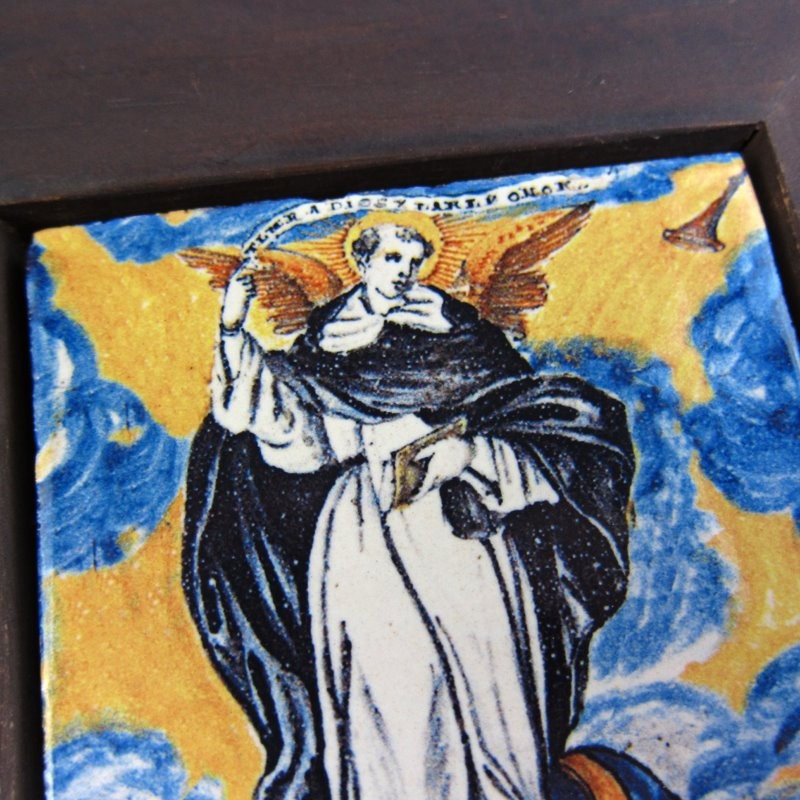 Azulejo San Vicent con marco