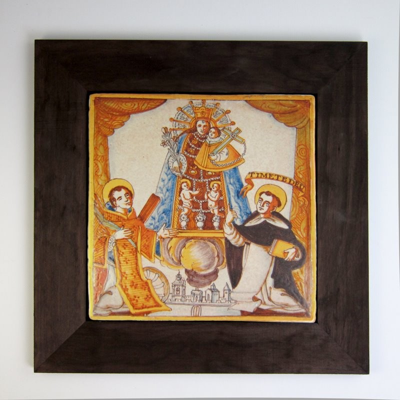 Azulejo Virgen Desamparados