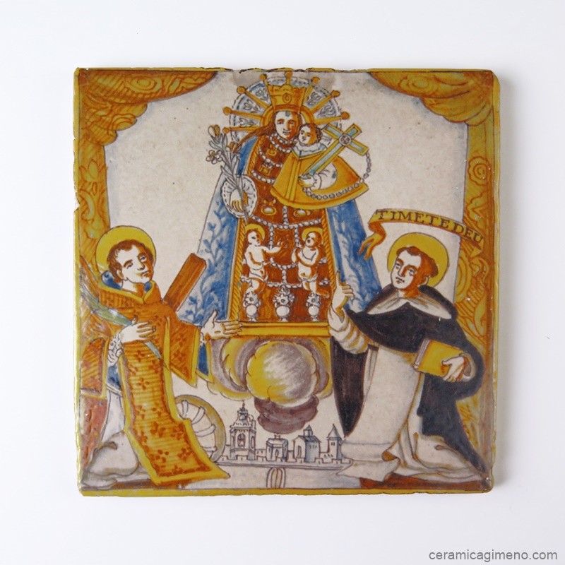 Azulejo Virgen Desamparados