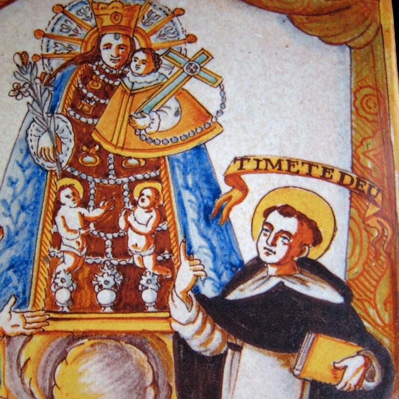 Azulejo Virgen Desamparados