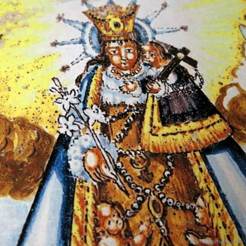 Azulejo Virgen Desamparados