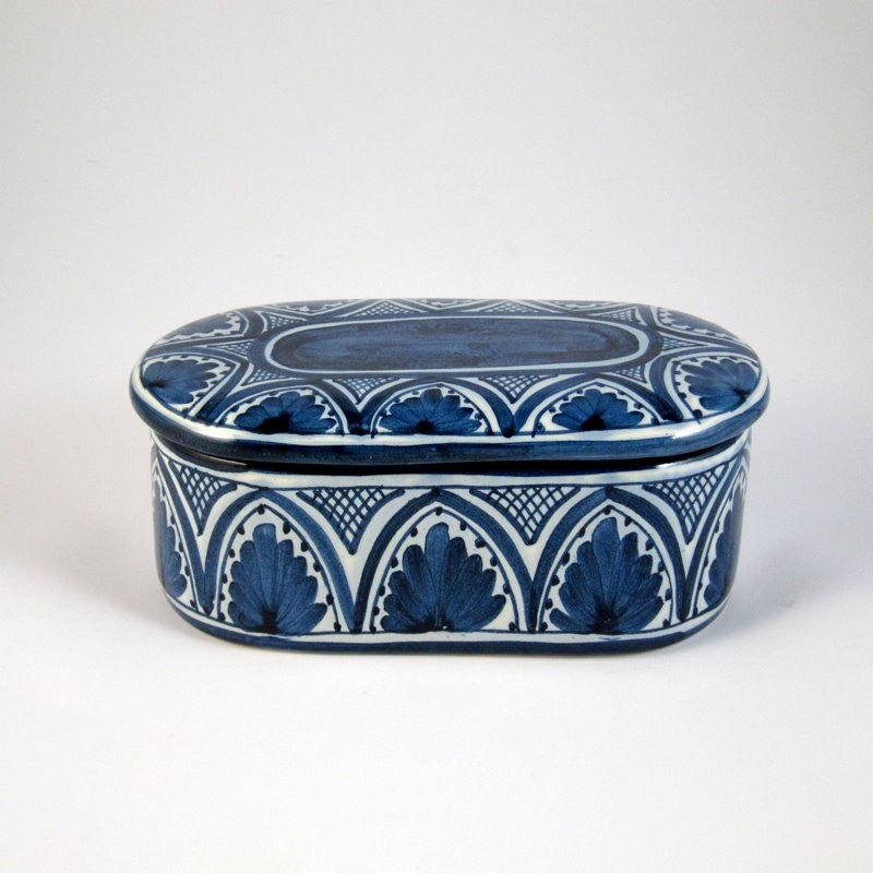Caja Oval Azul