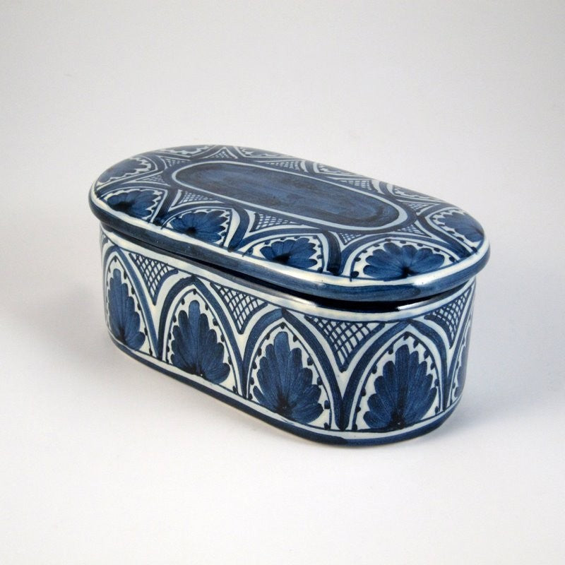 Caja Oval Azul