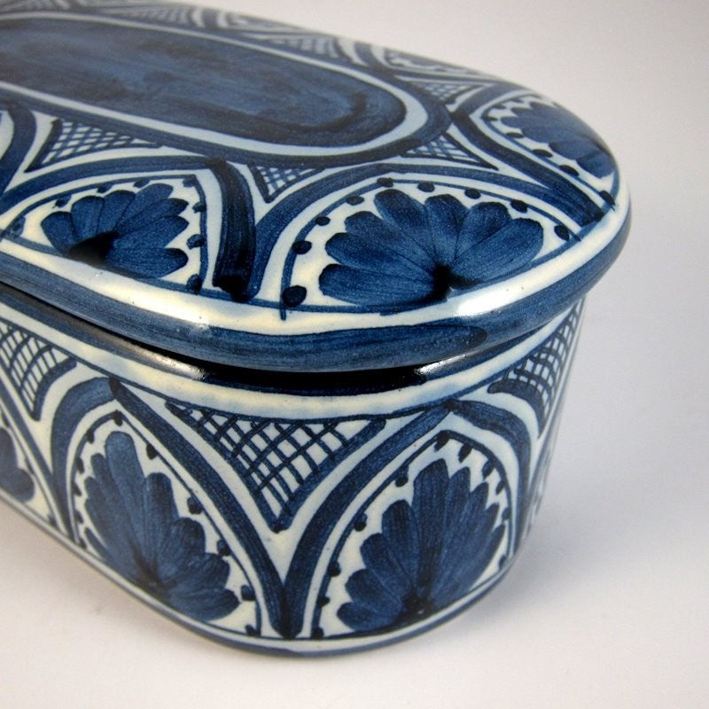 Caja Oval Azul