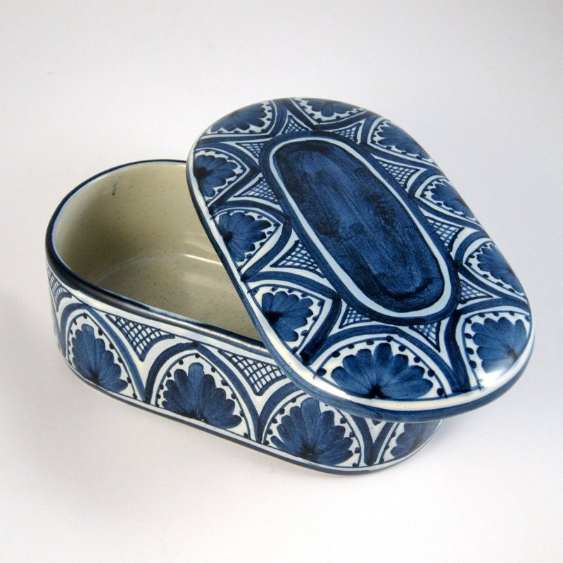 Caja Oval Azul