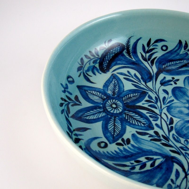 VENDIDA Fuente Flor Azul