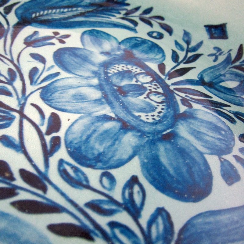 VENDIDA Fuente Flor Azul