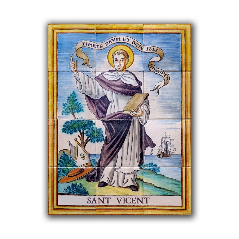 Panel Sant Vicent sin marco