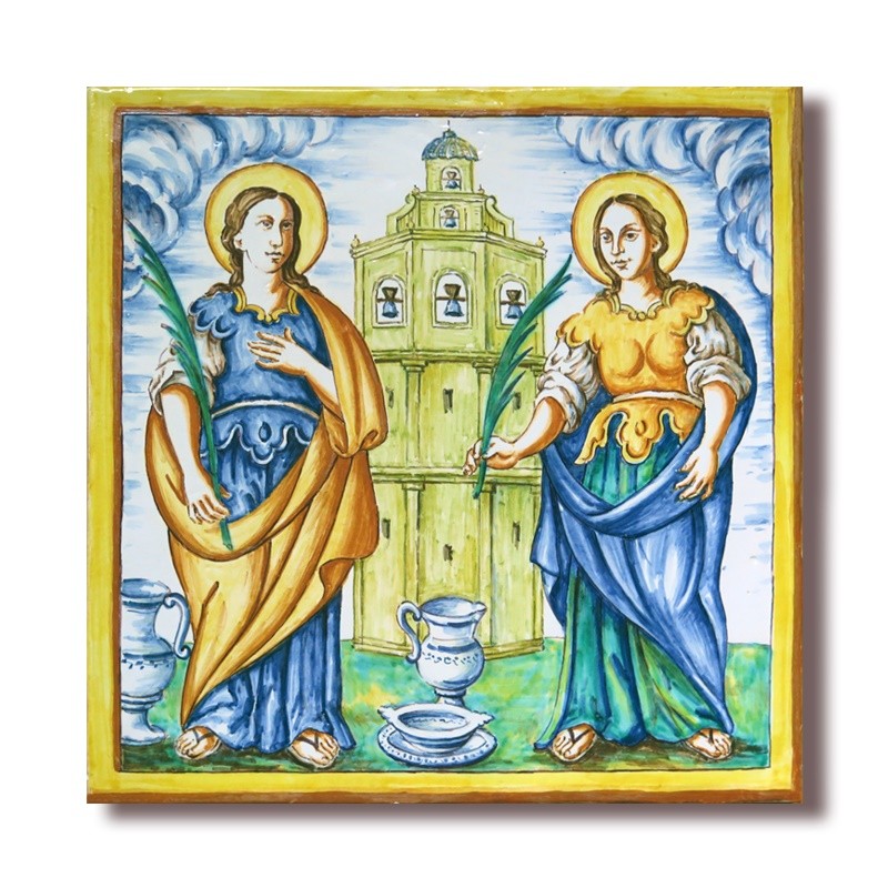 VENDIDA Azulejo santas Justa y Rufina
