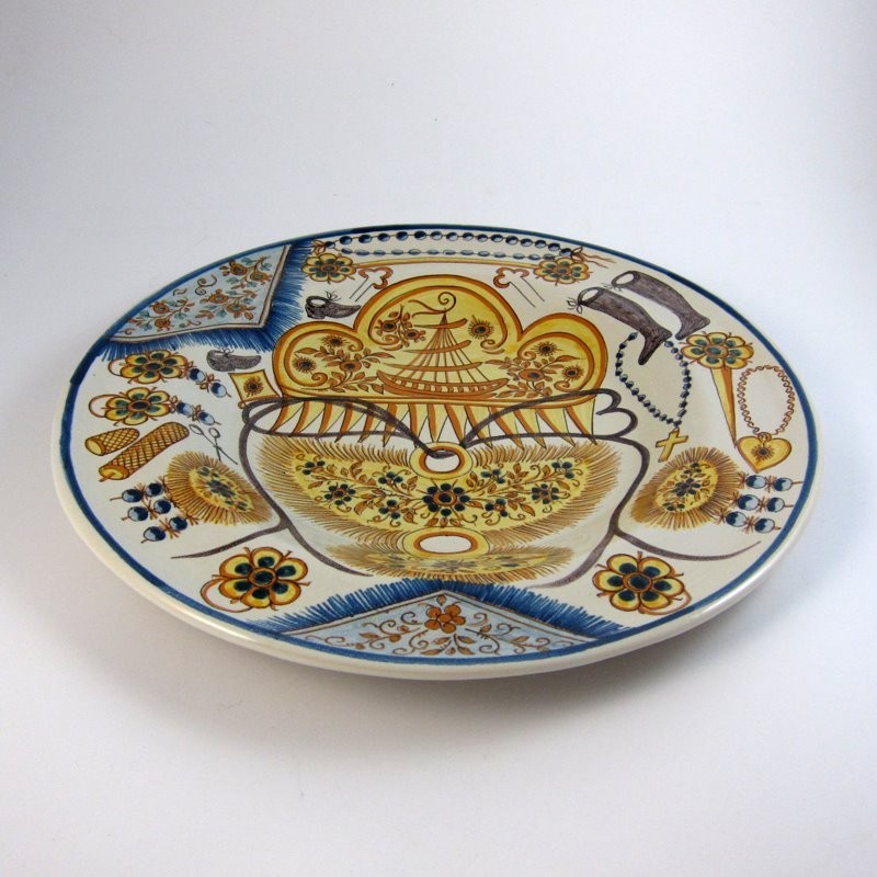 VENDIDO Plato de Novia "Ajuar"