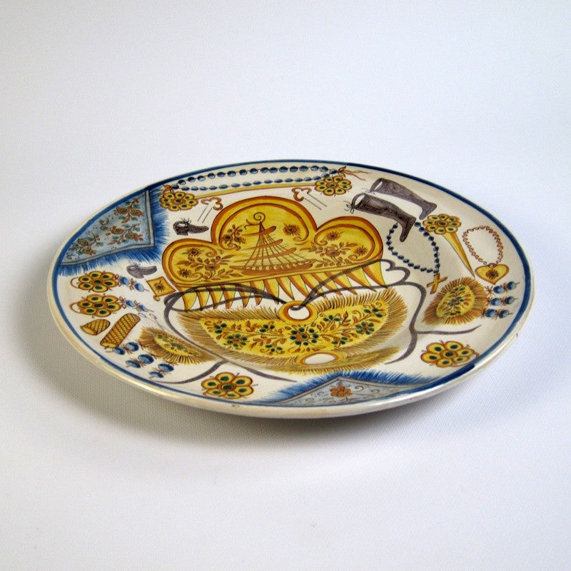 VENDIDO Plato de Novia "Ajuar"