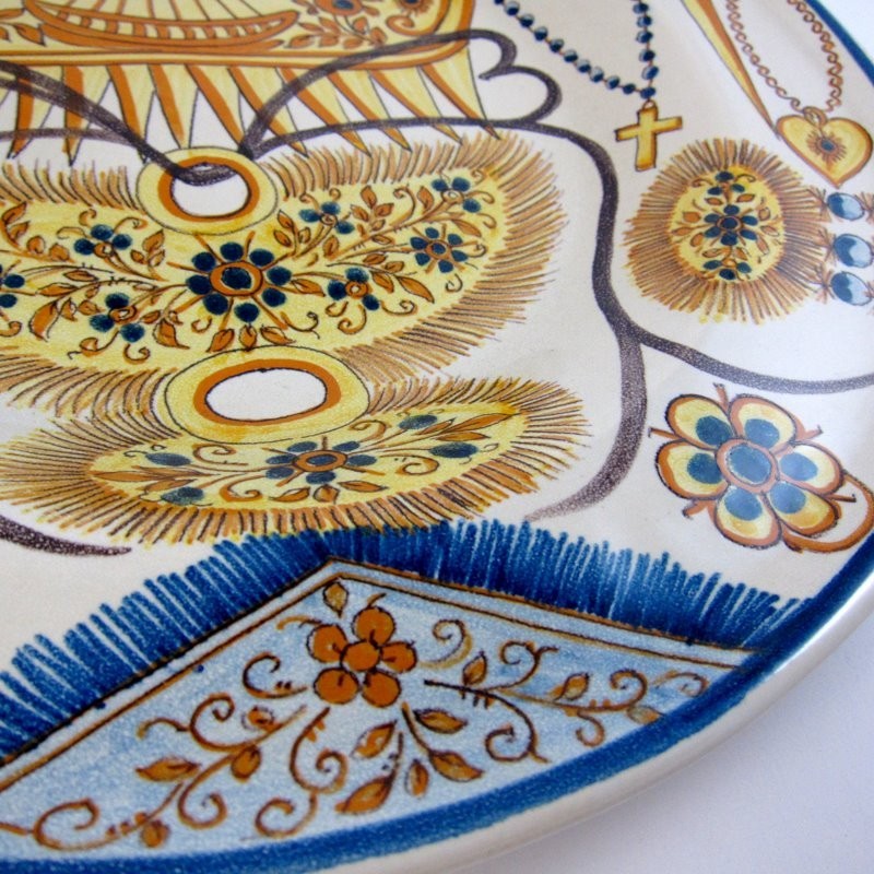 VENDIDO Plato de Novia "Ajuar"