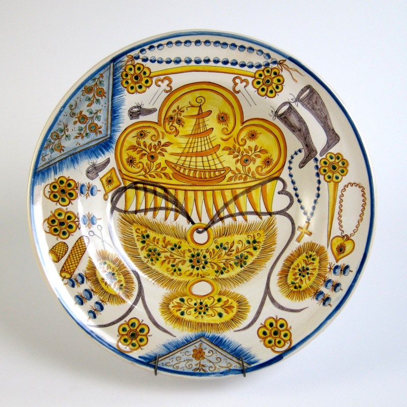 VENDIDO Plato de Novia "Ajuar"