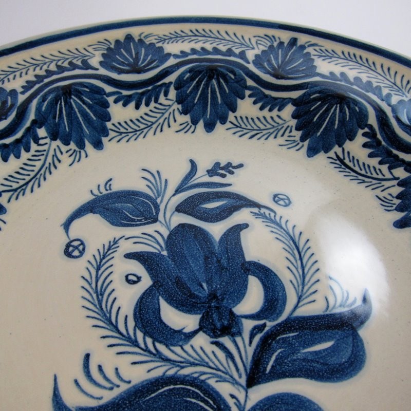 VENDIDO Plato Popular Azul