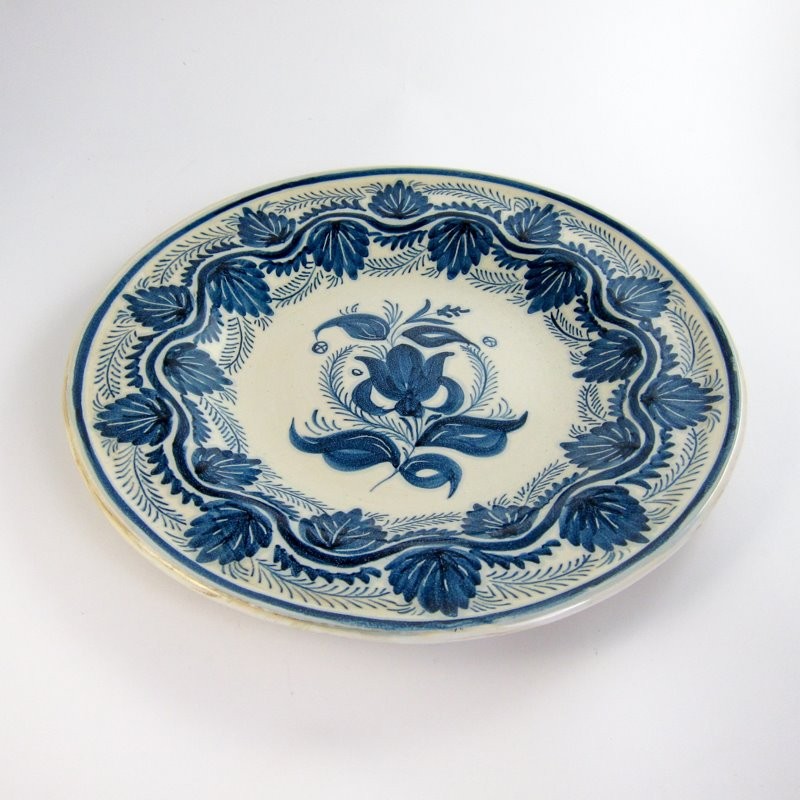 VENDIDO Plato Popular Azul