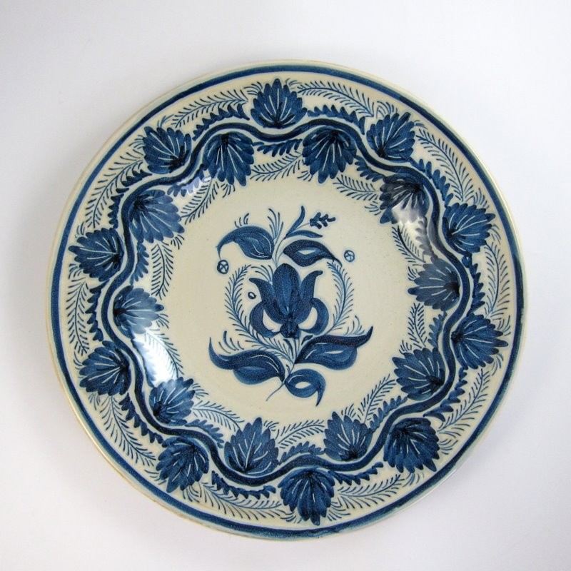 VENDIDO Plato Popular Azul