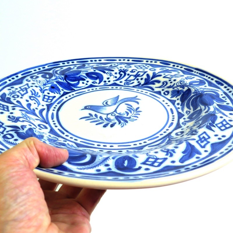 VENDIDO Plato Popular Azul