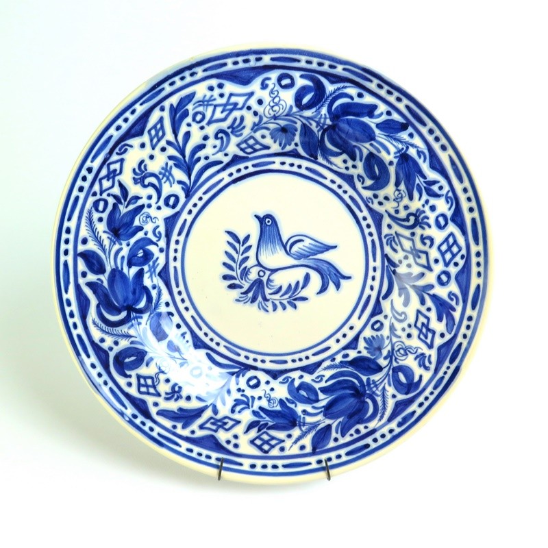 VENDIDO Plato Popular Azul