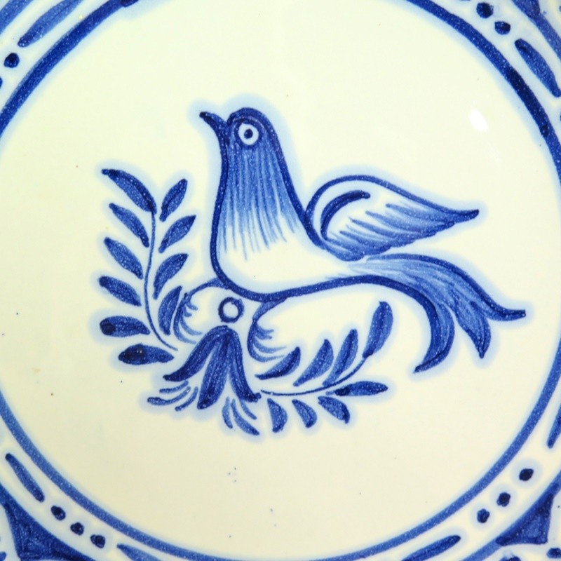 VENDIDO Plato Popular Azul