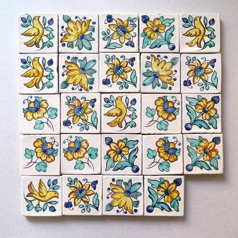 24 AZULEJOS 7,5X7,5 CM