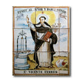San Vicente Ferrer sin marco