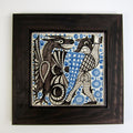 VENDIDO Héroe 20x20 cm con marco