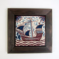 Carabela 20x20 cm con marco