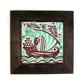Vela 20x20 cm con marco
