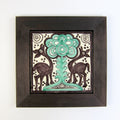Cervatillos 20x20 cm con marco