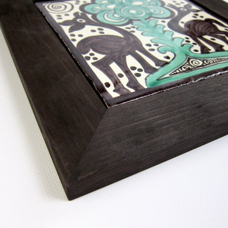 Cervatillos 20x20 cm con marco