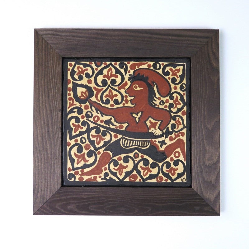 Socarrat Muladín 20x20 cm enmarcado