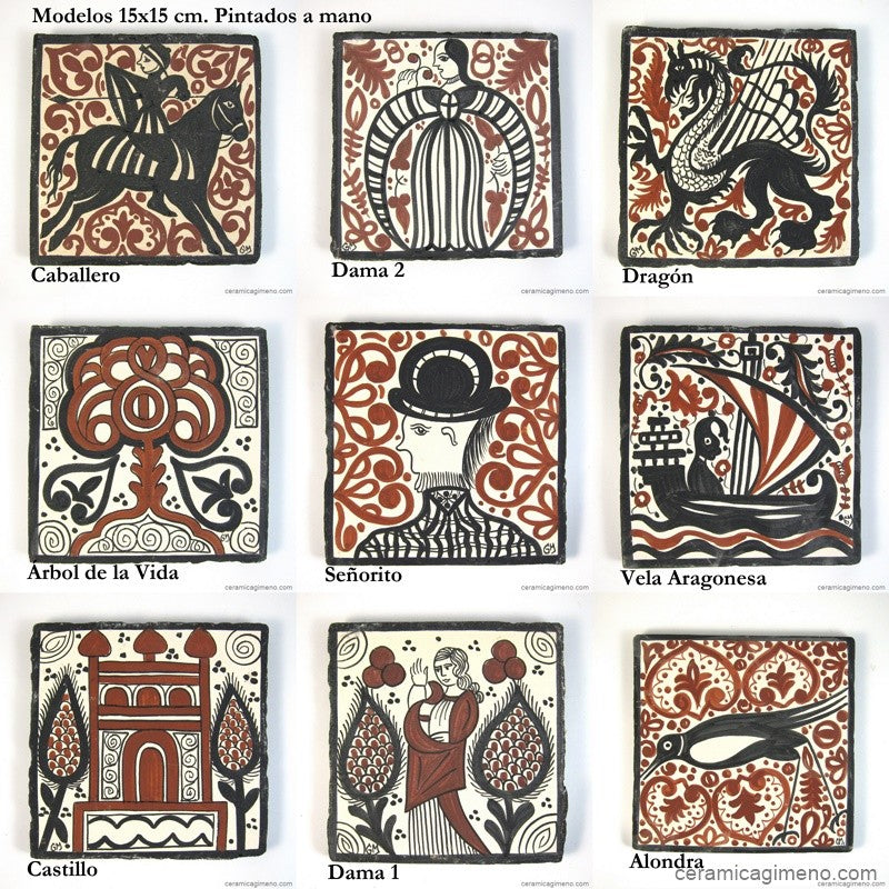 Socarrat 15x15 cm con Marco