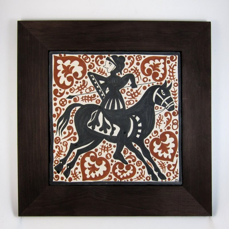 VENDIDO Socarrat Caballero 30x30 cm