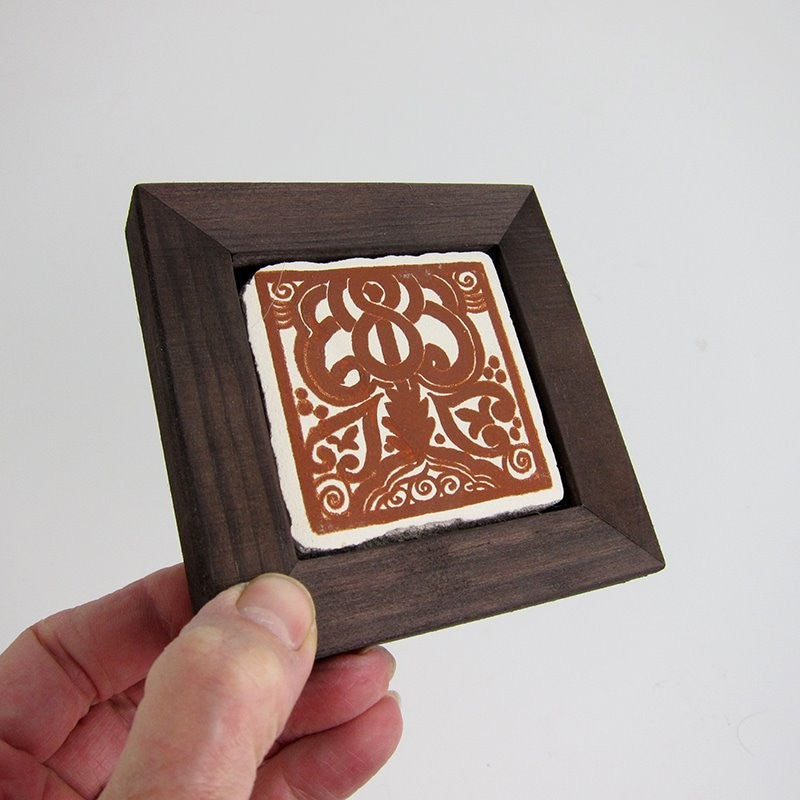 Socarrat 7x7 cm con Marco