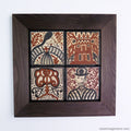 Juego de 4 Socarrats 10x10cm