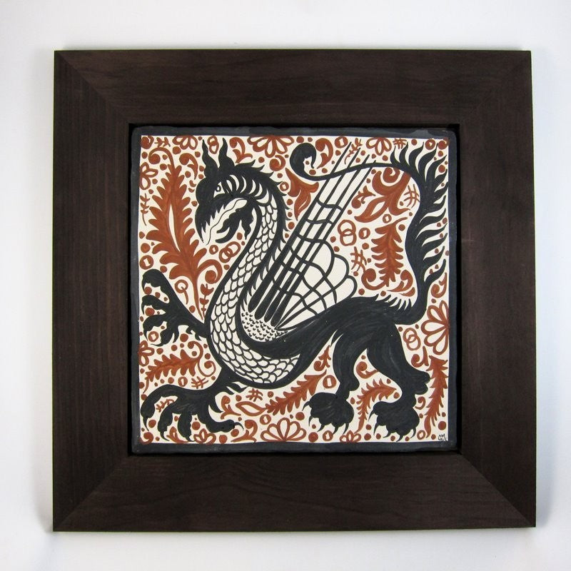 VENDIDO Socarrat Dragón 30x30 cm