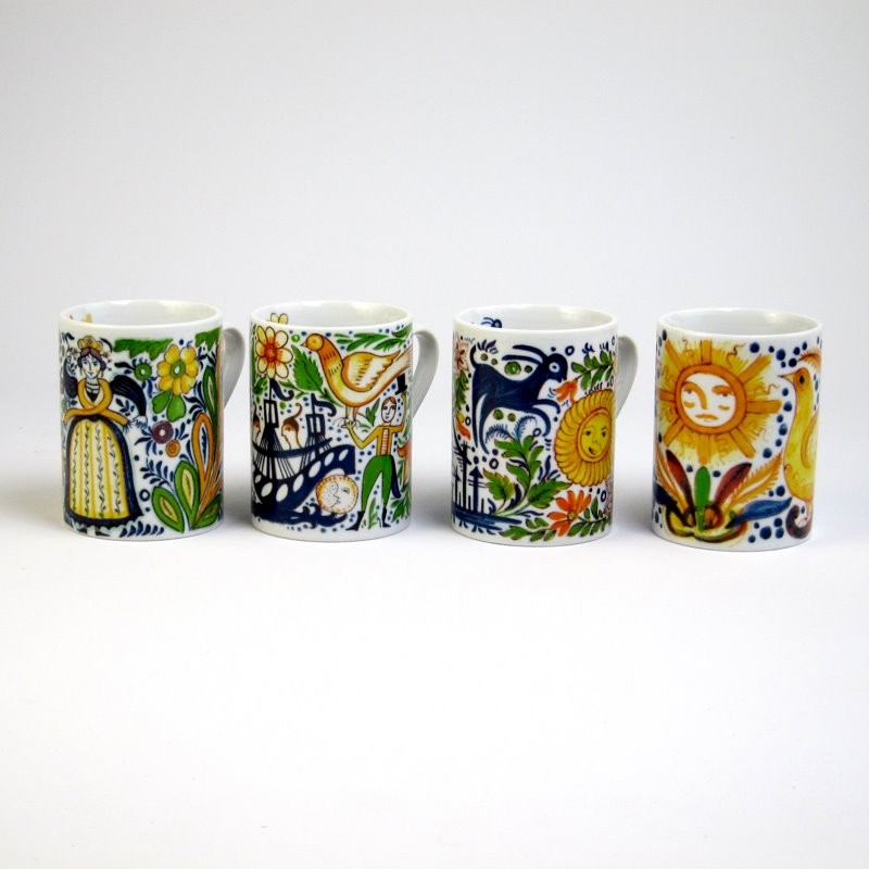 Set 4 Tazas Mug