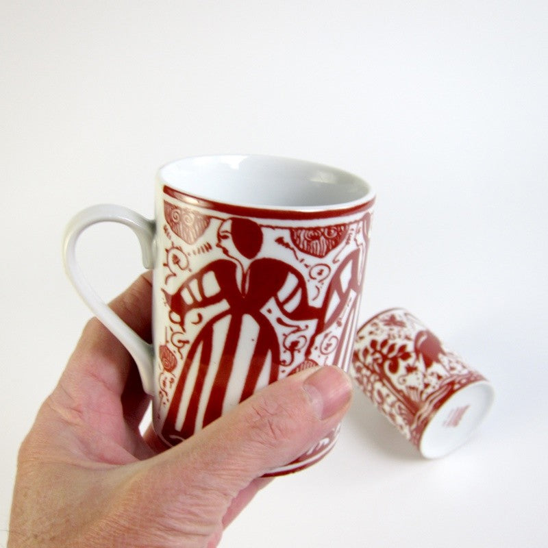 Set 2 Tazas Mug Medieval